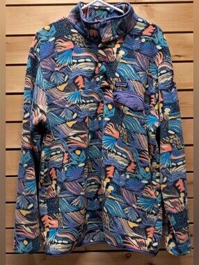 Patagonia Quarter Snap Synchilla Fleece Sweater Size XXL
